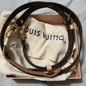 Louis Vuitton Adjustable Shoulder Strap 16 mm Monogram
